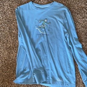 Life is good long sleeve shirt